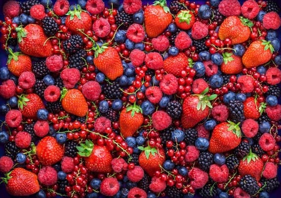 Frozen Berries, Fruits & Vegetables